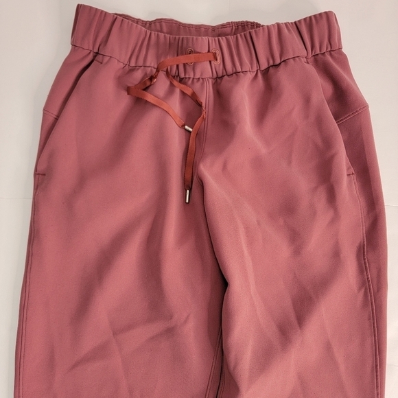 Lululemon Joggers 4 On The Fly Joggers High Rise Drawstring Misty Merot W5BZDS - Picture 2 of 11